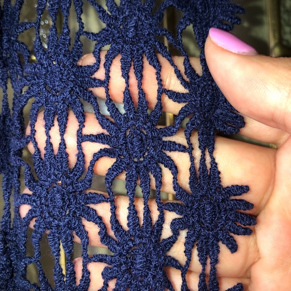 Charlotte Russe Navy Blue racerback tank - Picture 4 of 6